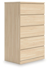 Onita Natural Chest of Drawers from Ashley - Luna Furniture