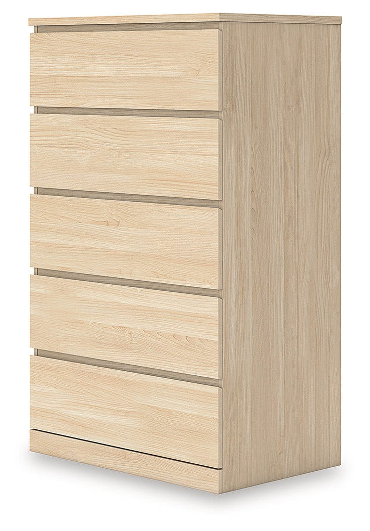 Onita Natural Chest of Drawers from Ashley - Luna Furniture