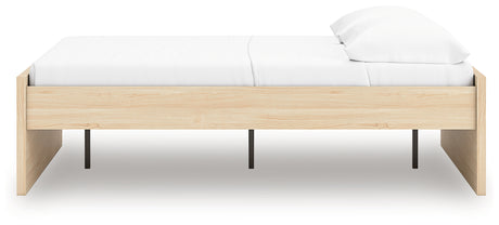 Onita Natural Full Platform Bed from Ashley Furniture - Luna Furniture