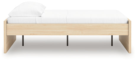 Onita Natural Full Platform Bed from Ashley Furniture - Luna Furniture