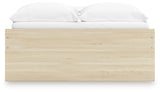 Onita Natural Full Platform Bed with 2 Side Storage from Ashley Furniture - Luna Furniture