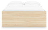 Onita Natural Full Platform Bed with 2 Side Storage from Ashley Furniture - Luna Furniture