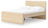 Onita Natural King Panel Platform Bed from Ashley Furniture - Luna Furniture