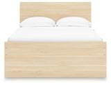 Onita Natural King Panel Platform Bed from Ashley Furniture - Luna Furniture