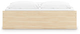 Onita Natural King Platform Bed from Ashley - Luna Furniture