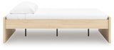 Onita Natural King Platform Bed from Ashley - Luna Furniture