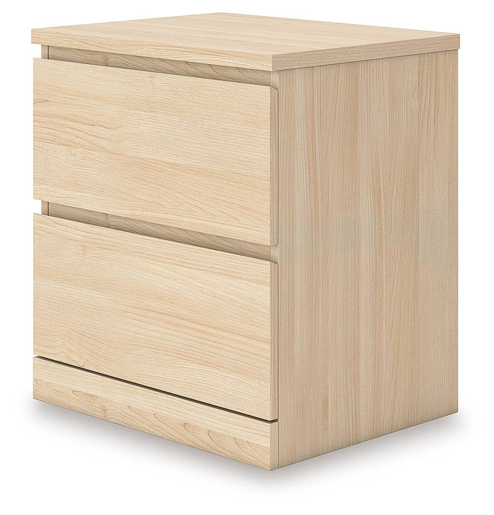 Onita Natural Nightstand from Ashley - Luna Furniture