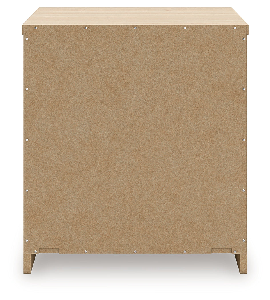 Onita Natural Nightstand from Ashley - Luna Furniture