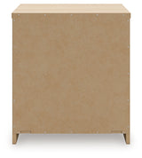 Onita Natural Nightstand from Ashley - Luna Furniture