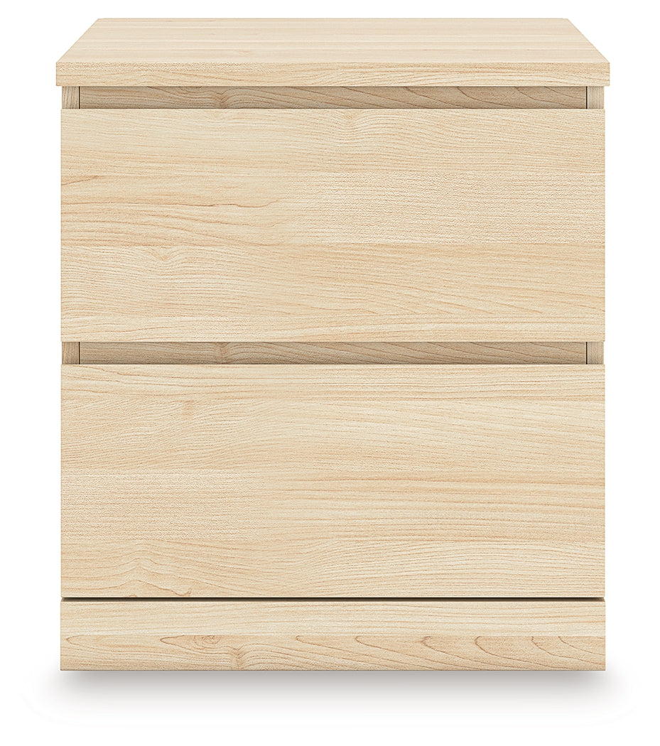 Onita Natural Nightstand from Ashley - Luna Furniture