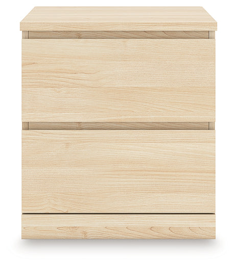 Onita Natural Nightstand from Ashley Furniture - Luna Furniture