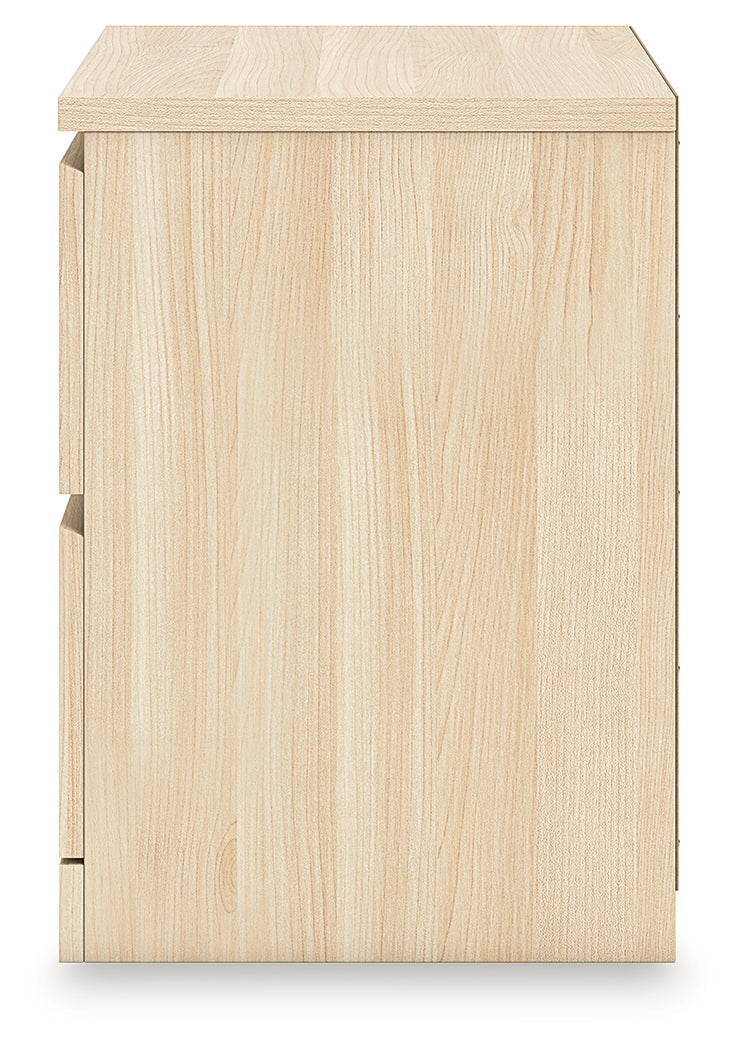 Onita Natural Nightstand from Ashley - Luna Furniture