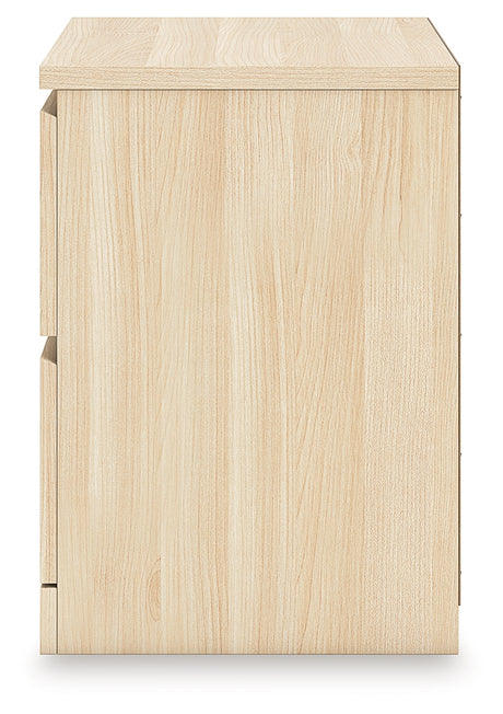 Onita Natural Nightstand from Ashley Furniture - Luna Furniture