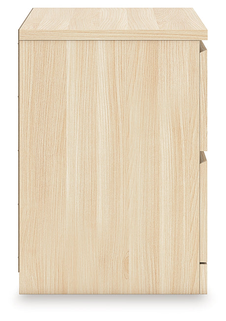Onita Natural Nightstand from Ashley Furniture - Luna Furniture