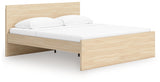 Onita Natural Queen Panel Platform Bed from Ashley - Luna Furniture