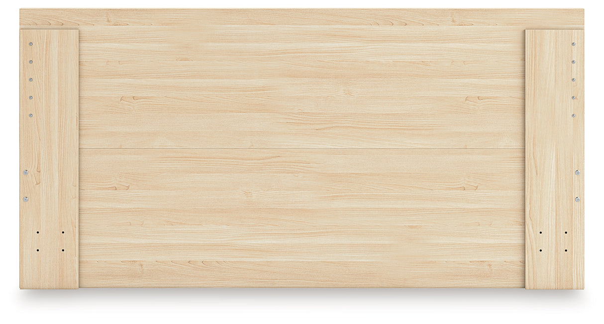 Onita Natural Queen Panel Platform Bed from Ashley - Luna Furniture