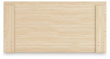 Onita Natural Queen Panel Platform Bed from Ashley - Luna Furniture