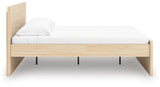 Onita Natural Queen Panel Platform Bed from Ashley - Luna Furniture