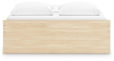 Onita Natural Queen Platform Bed from Ashley Furniture - Luna Furniture