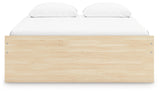 Onita Natural Queen Platform Bed from Ashley Furniture - Luna Furniture