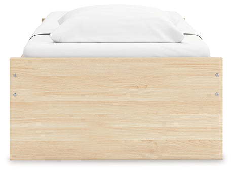 Onita Natural Twin Platform Bed from Ashley - Luna Furniture