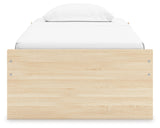 Onita Natural Twin Platform Bed from Ashley - Luna Furniture