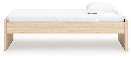 Onita Natural Twin Platform Bed from Ashley - Luna Furniture