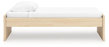 Onita Natural Twin Platform Bed from Ashley - Luna Furniture