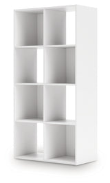 Onita White Eight Cube Organizer from Ashley - Luna Furniture