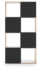 Onita White Eight Cube Organizer from Ashley - Luna Furniture