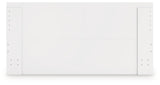 Onita White King Panel Platform Bed from Ashley Furniture - Luna Furniture