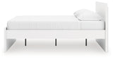 Onita White King Panel Platform Bed from Ashley Furniture - Luna Furniture