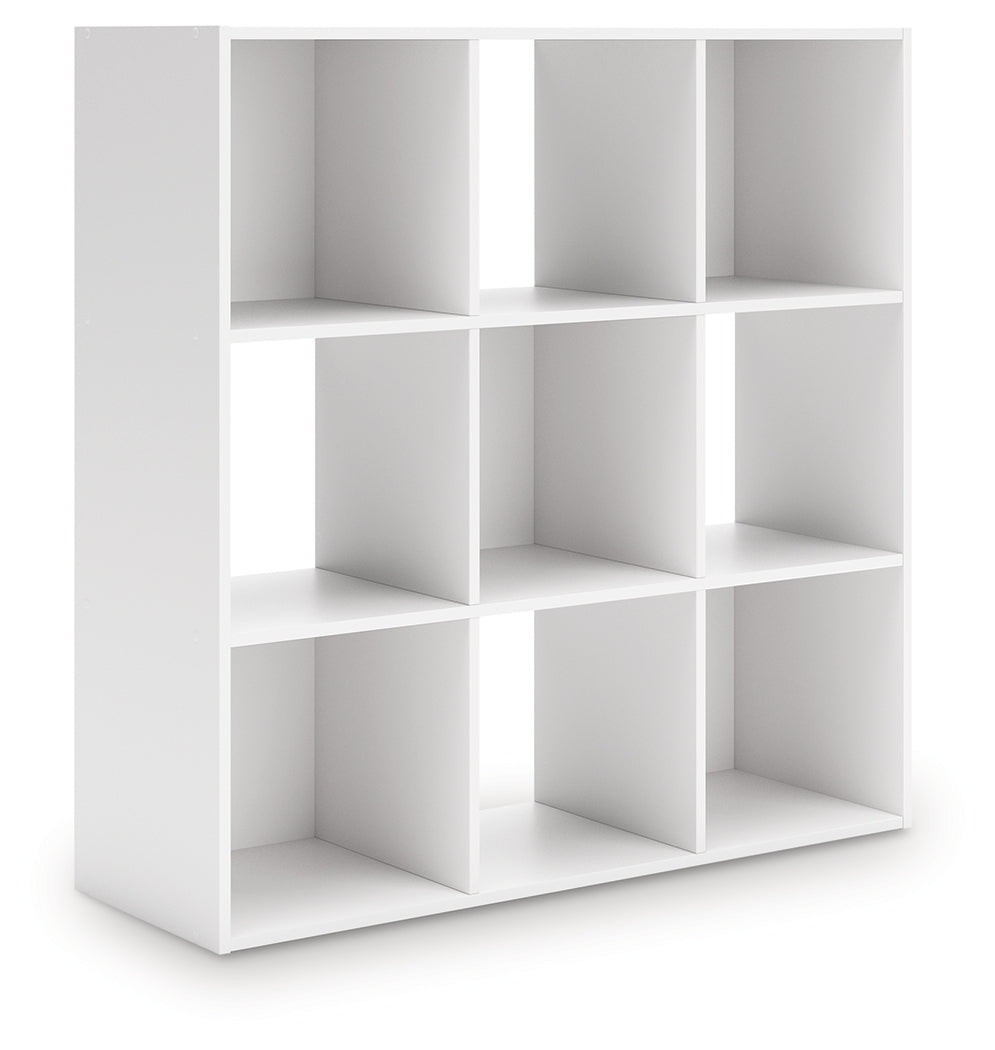Onita White Nine Cube Organizer from Ashley - Luna Furniture