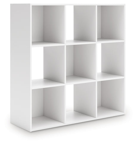 Onita White Nine Cube Organizer from Ashley - Luna Furniture