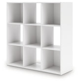 Onita White Nine Cube Organizer from Ashley - Luna Furniture
