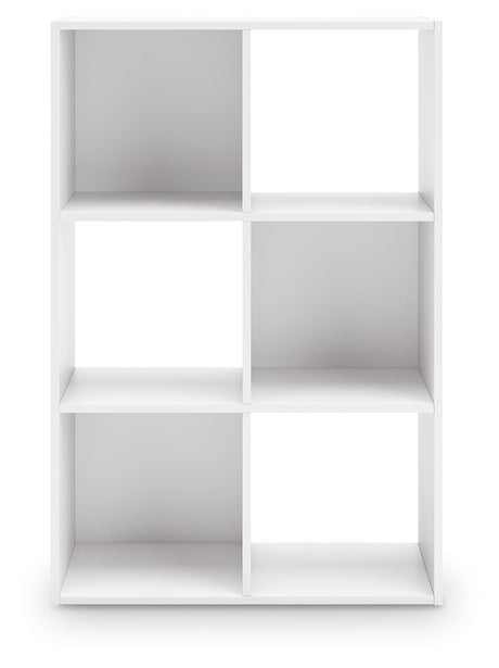 Onita White Six Cube Organizer from Ashley - Luna Furniture