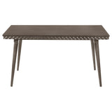 Onslow 5-piece 59-inch Rectangular Dining Set Dark Brown from Coaster - Luna Furniture