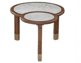 Oormi Banswara White Marble Inlay Coffee Table from Steve Silver - Luna Furniture