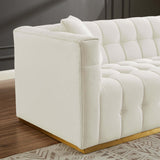 Eleanor Sofa Beige Boucle from Ashcroft Furniture - Luna Furniture