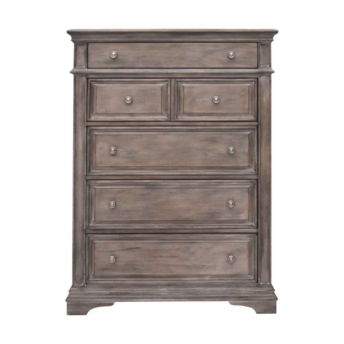 Highland Park Chest, Waxed Driftwood from Steve Silver - Luna Furniture