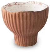 Orban Sienna/White Vase from Ashley - Luna Furniture