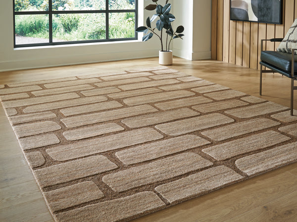 Orest Brown Large Rug