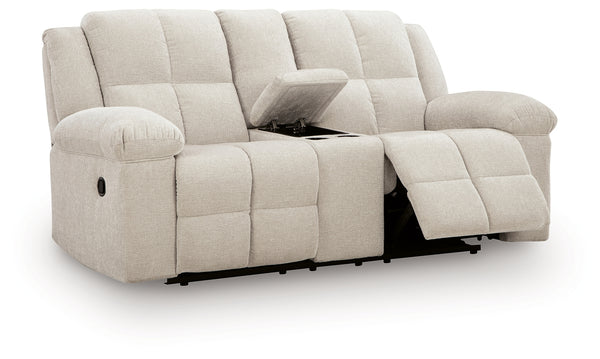 Orlen Winter Reclining Loveseat with Console