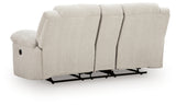 Orlen Winter Reclining Loveseat with Console from Ashley Furniture - Luna Furniture