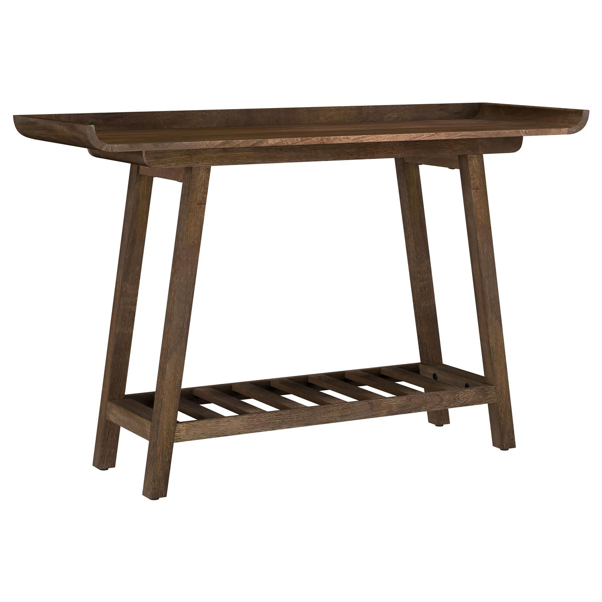 Ornelas Mango Brown Solid Wood Console Table from Coaster - Luna Furniture