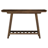 Ornelas Mango Brown Solid Wood Console Table from Coaster - Luna Furniture