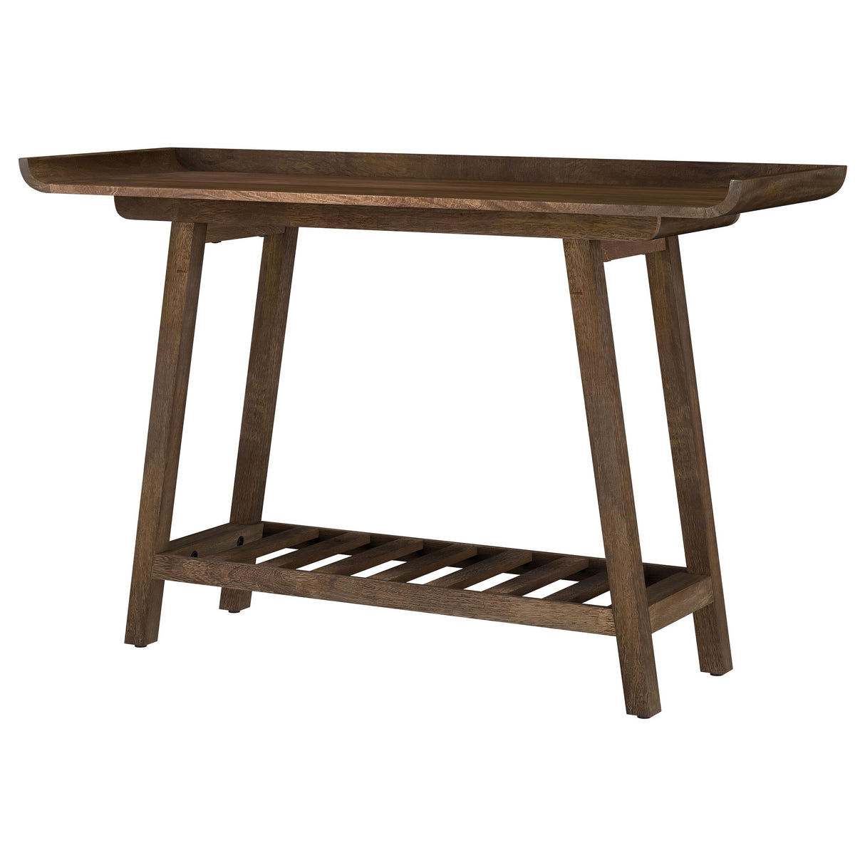 Ornelas Mango Brown Solid Wood Console Table from Coaster - Luna Furniture