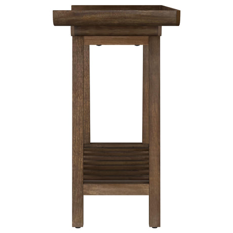 Ornelas Mango Brown Solid Wood Console Table from Coaster - Luna Furniture