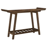 Ornelas Mango Brown Solid Wood Console Table from Coaster - Luna Furniture