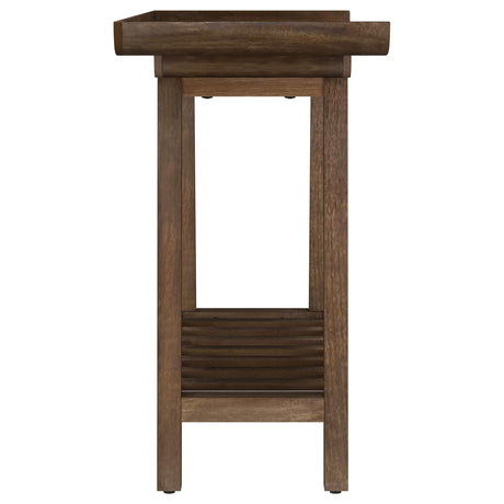 Ornelas Mango Brown Solid Wood Console Table from Coaster - Luna Furniture